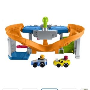 Little People Hot Wheels Race and Go Trackset